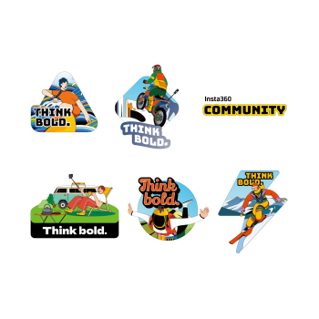 Insta360 Stickers